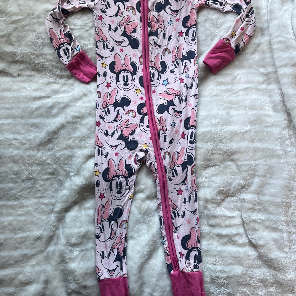 Disney Minnie Mouse Pink Kids One Piece